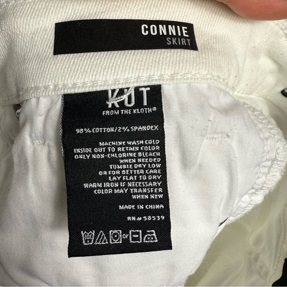 Kut from the Kloth Connie White Pencil Skirt Size 10 - Picture 8 of 8